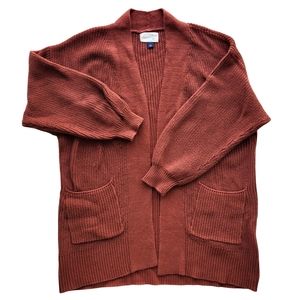UNIVERSAL THREAD Small Rust Cardigan